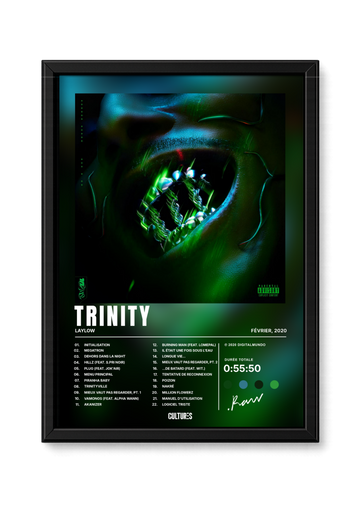 Cadre Laylow Trinity – fond coloré