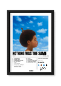 Cadre Drake Nothing Was The Same – fond blanc