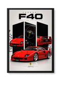 Cadre Ferrari F40