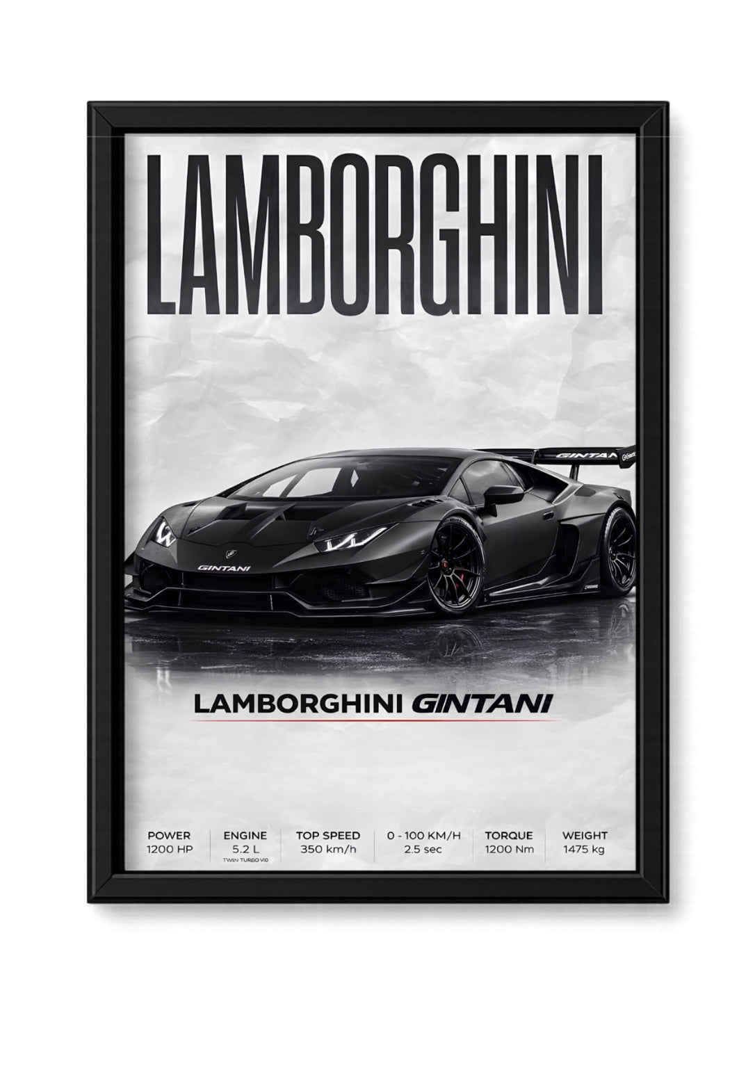 Cadre Lamborghini Gintani