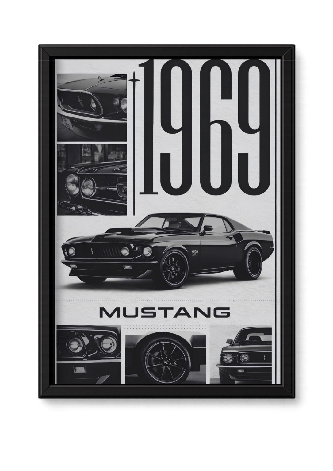 Cadre Ford Mustang 1969