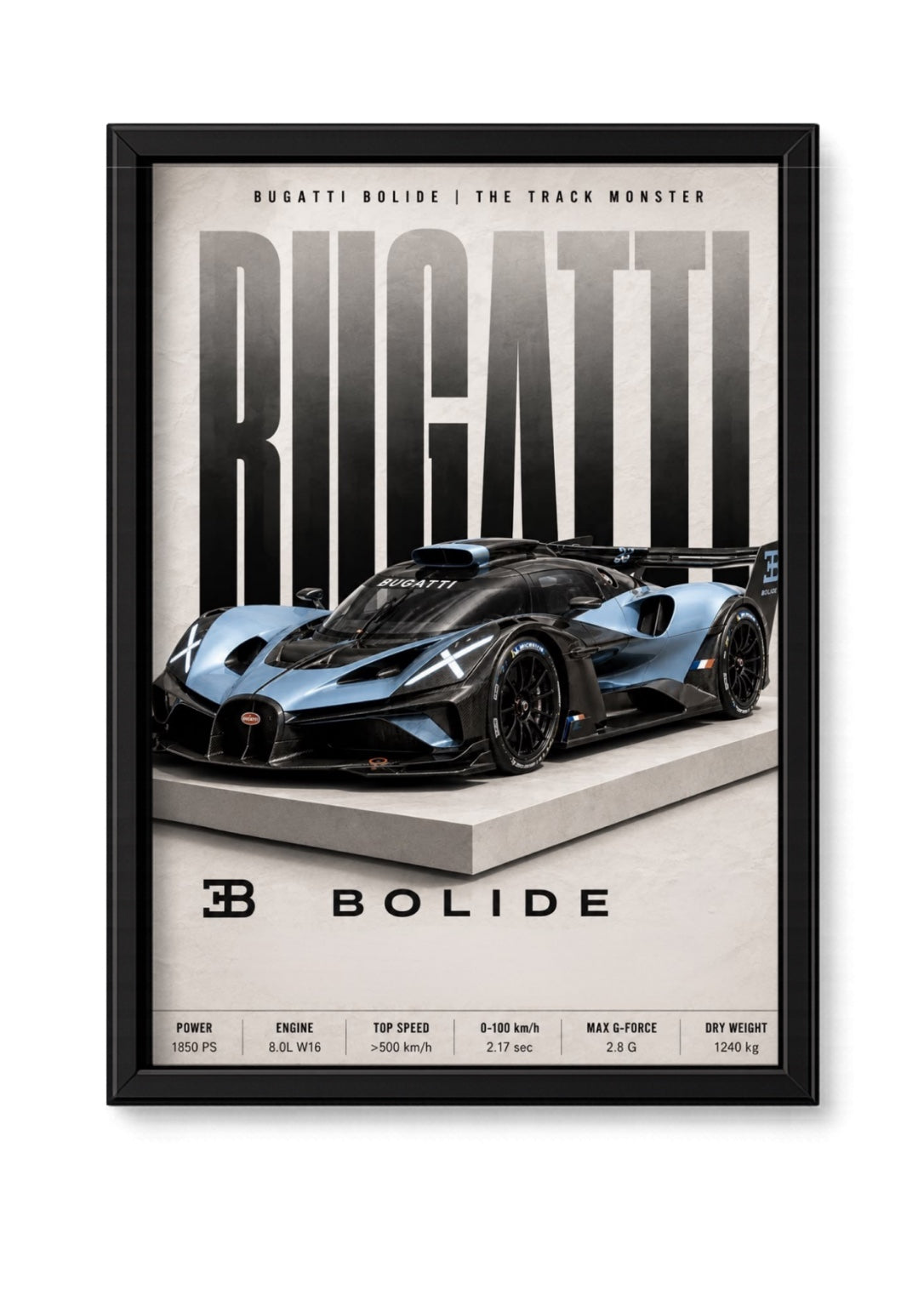 Cadre Bugatti Bolide
