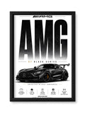 Cadre Mercedes-AMG GT Black Series