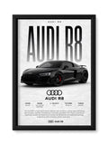 Cadre Audi R8 noir