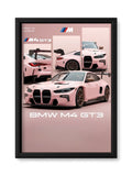 Cadre BMW M4 GT3 rose