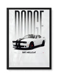 Cadre Dodge Challenger SRT Hellcat
