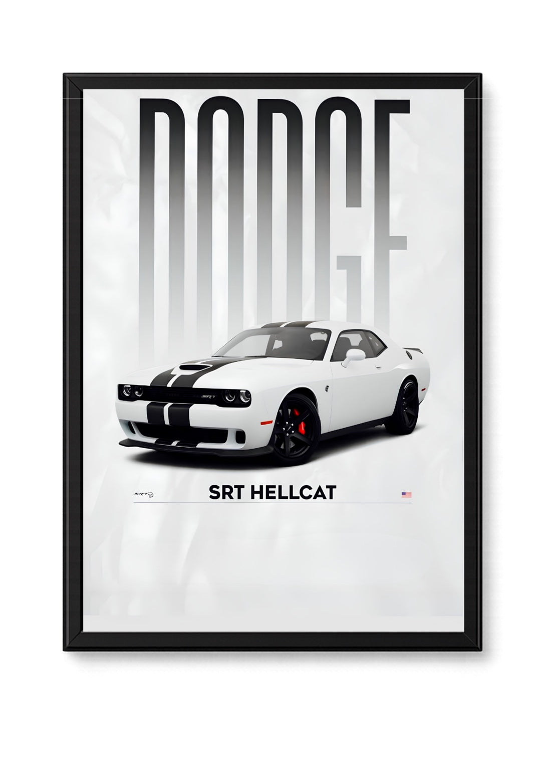 Cadre Dodge Challenger SRT Hellcat