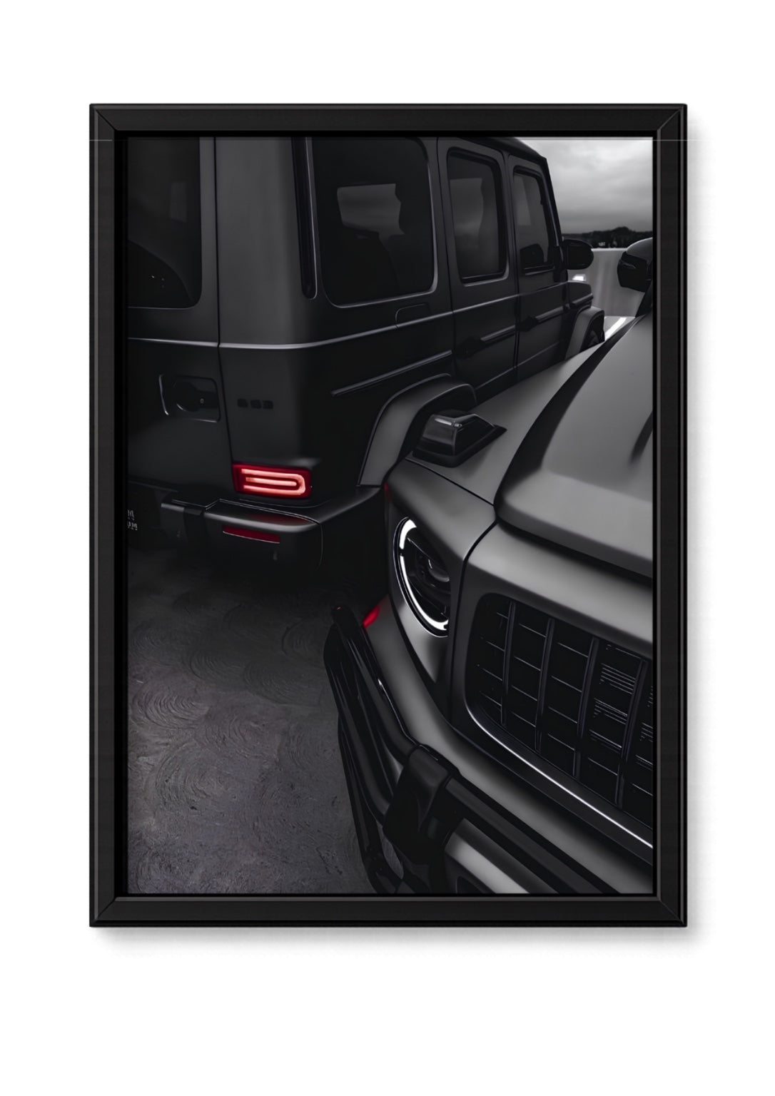 Cadre Mercedes-AMG G 63 noir