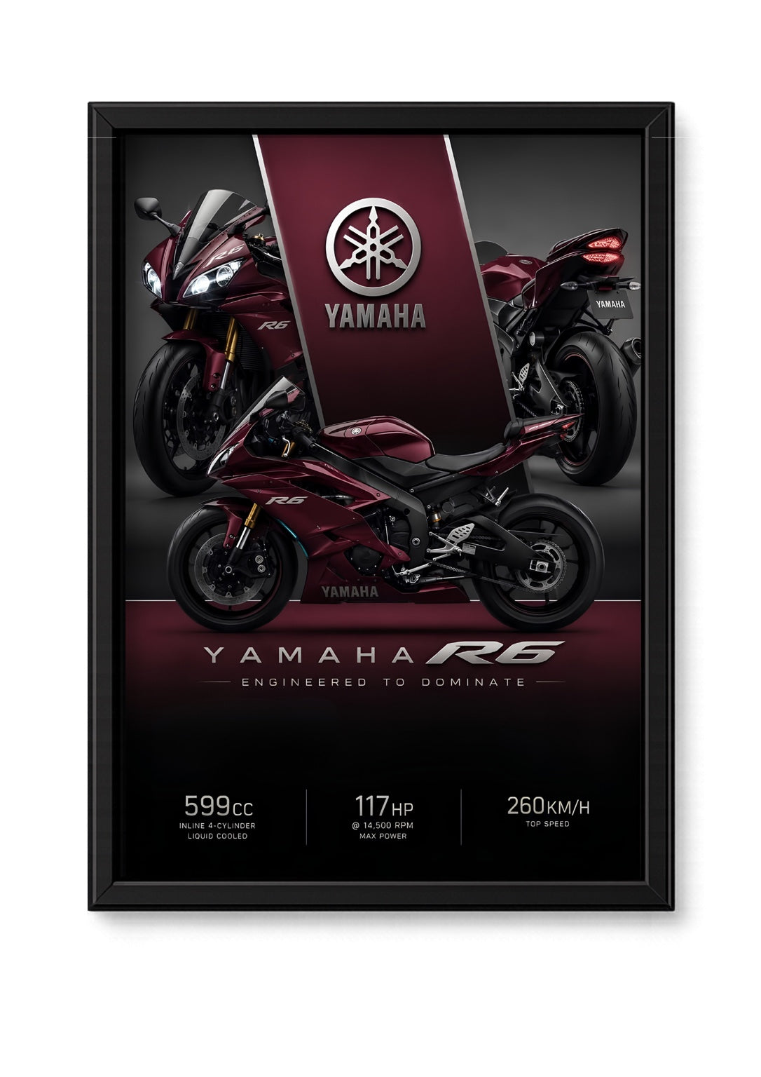 Cadre Yamaha R6