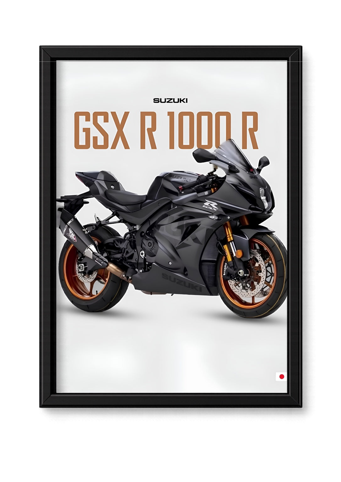 Cadre Suzuki GSX-R 1000R noir