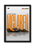 Cadre McLaren Lando Norris F1