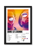 Cadre PNL Dans la légende – fond blanc