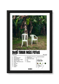 Cadre Bad Bunny DeBÍ TiRAR MáS FOToS – fond blanc