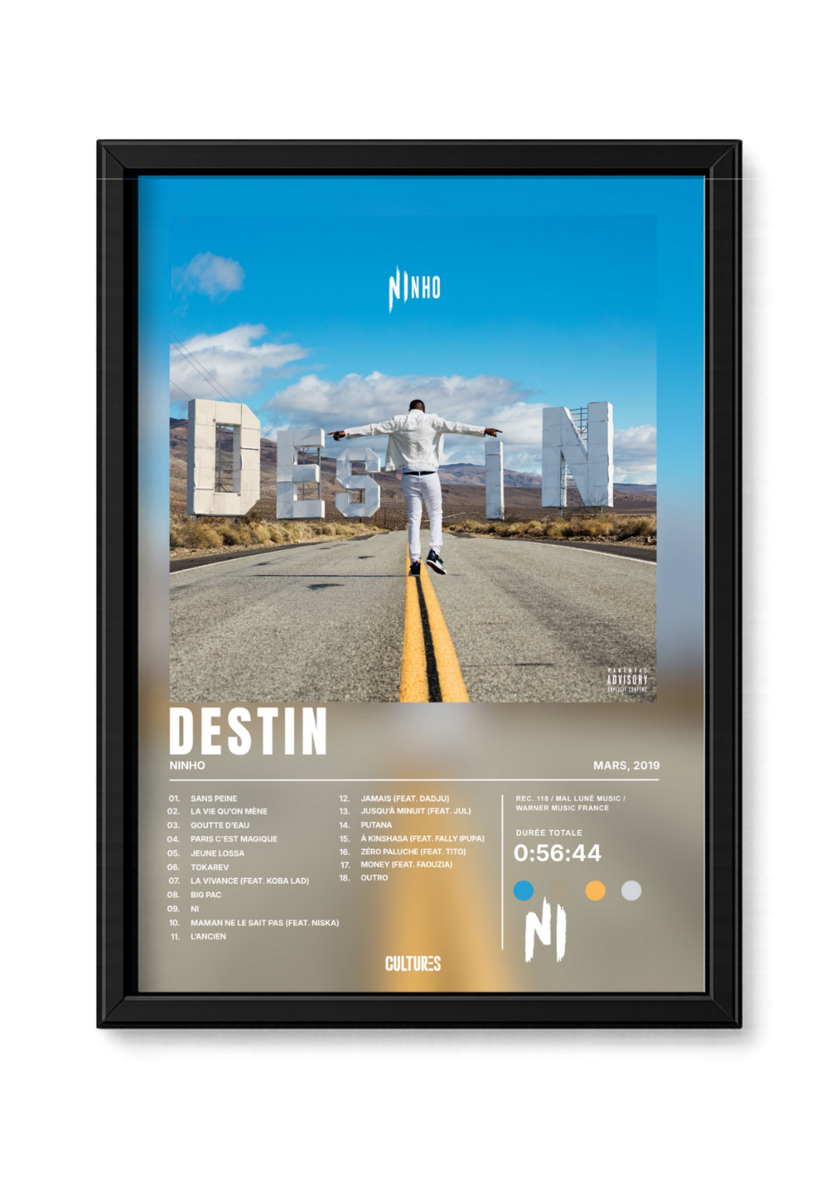 Cadre Ninho Destin – fond image