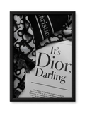 Cadre It's Dior Darling noir et blanc