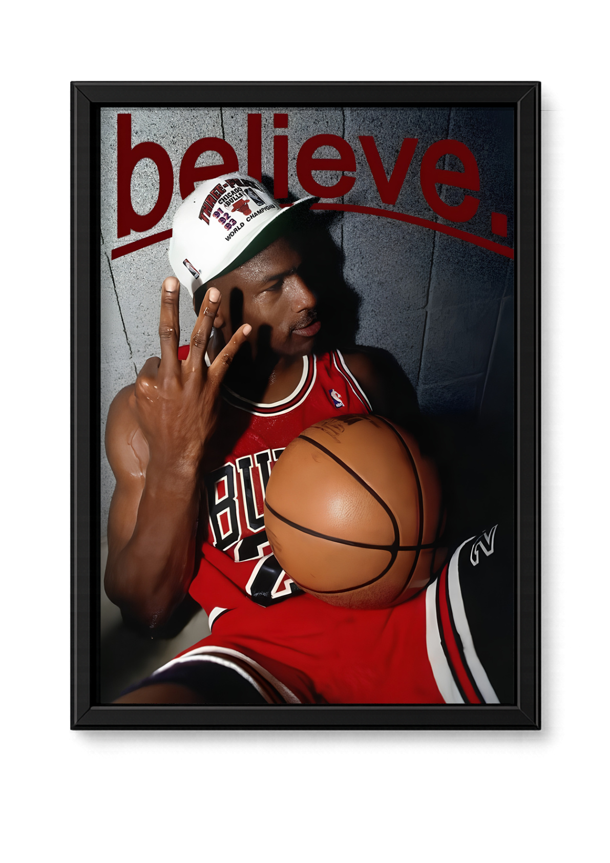Cadre Michael Jordan Believe Chicago Bulls